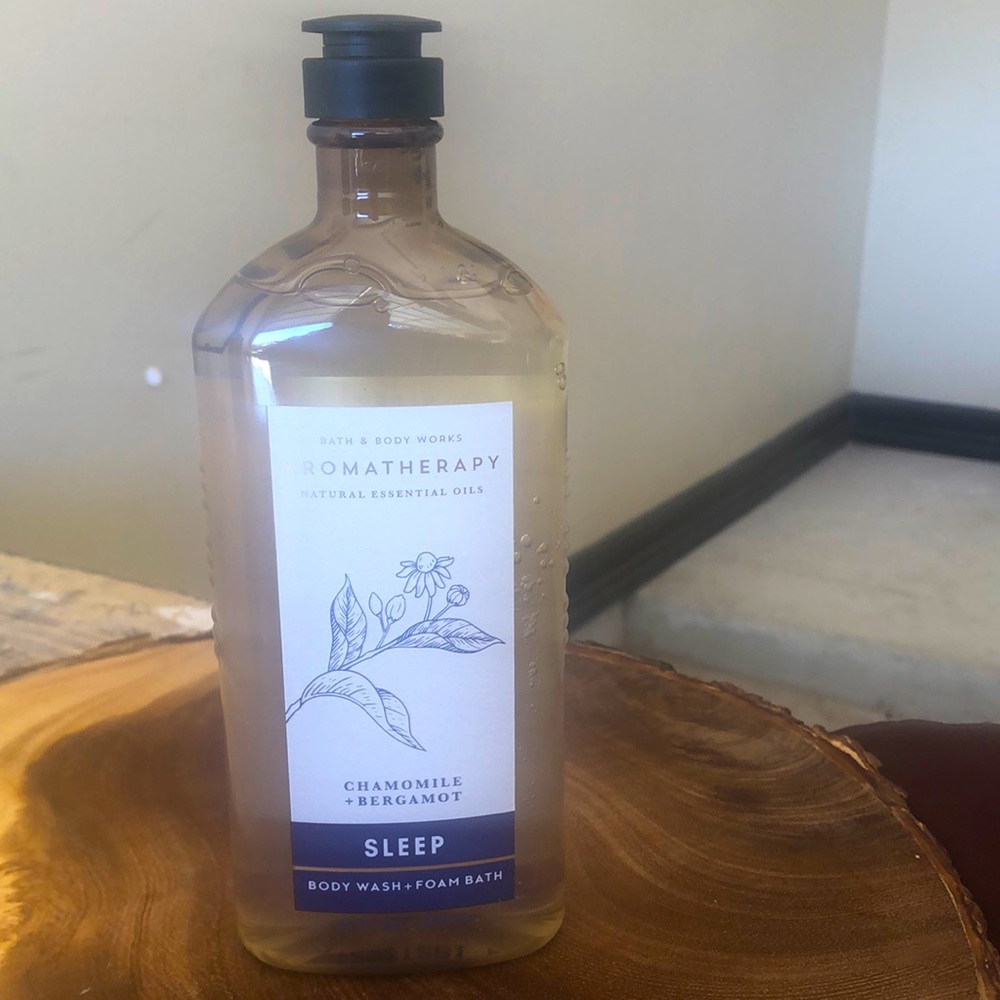 NWT BBW AROMATHERAPY SLEEP BODY WASH& FOAM BATH